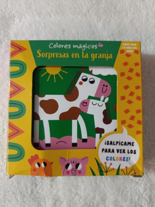Sorpresas en la granja libro para la hora del baño