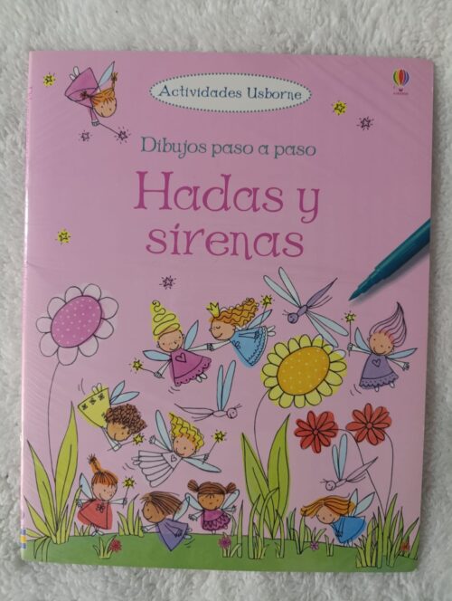 Libro dibujar hadas y sirenas