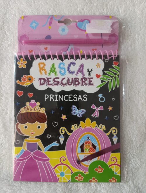 Rasca y descubre Princesas
