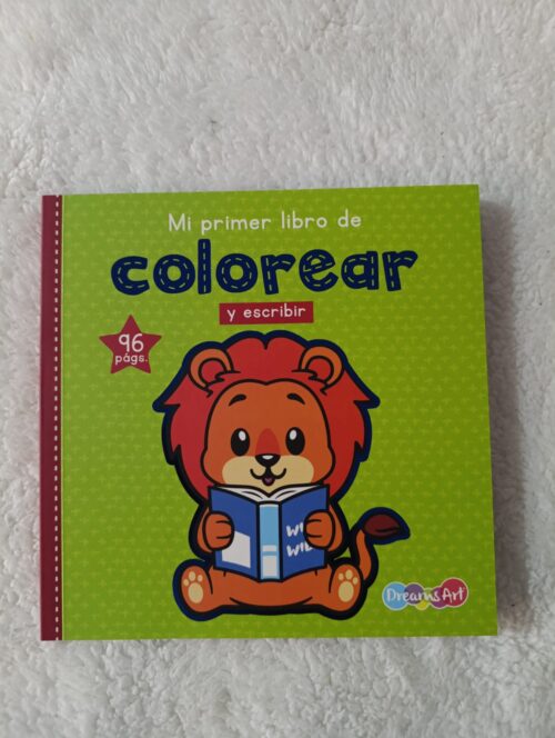 Mi primer libro para colorear y escribir