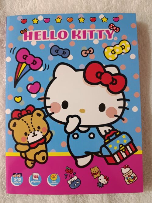 Libro para colorear Hello Kitty